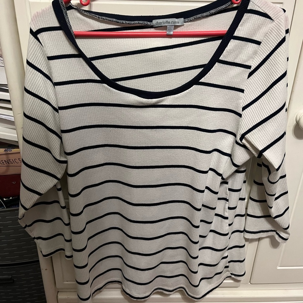 Long Sleeve Charlotte Russe Blousse